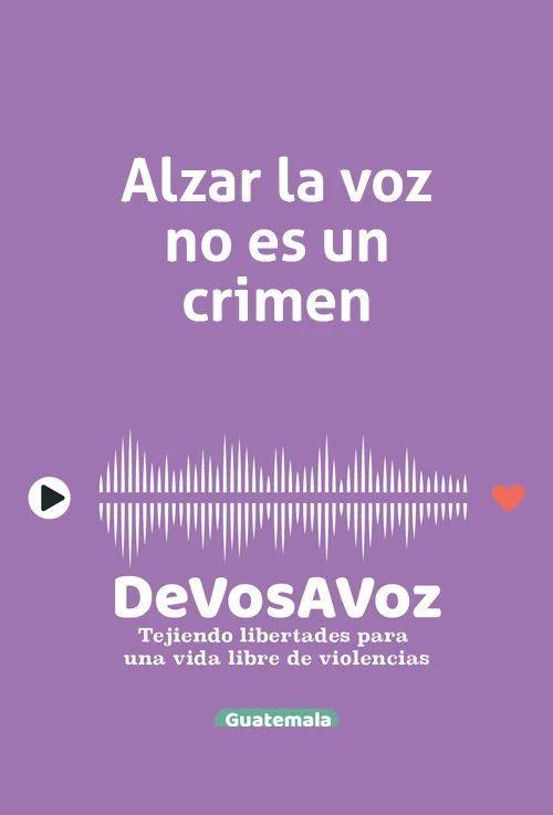 Alzar la voz no es un crimen