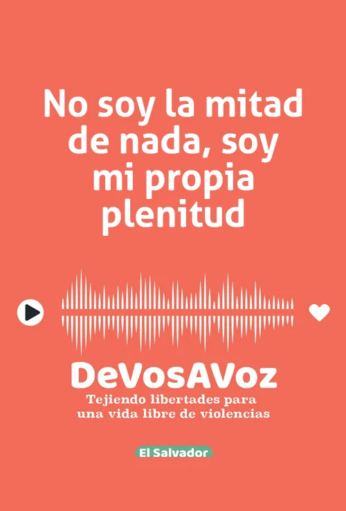 No soy la mitad de nada, soy mi propia plenitud